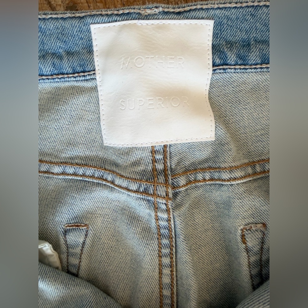MOTHER size 32 worn 1x super stunner ankle jeans - Picture 5 of 9